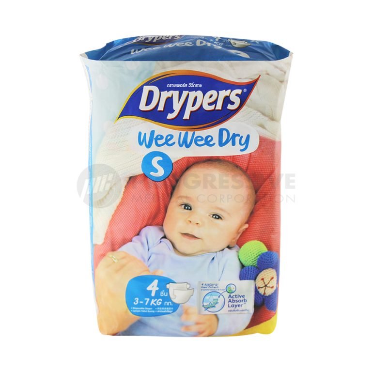 Drypers Wee Wee Dry Diapers Small Pack Of Progressive Medical