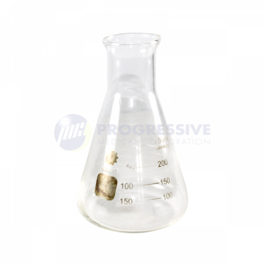 Erlenmeyer Flask Glass 250ml Progressive Medical Corporation 2623