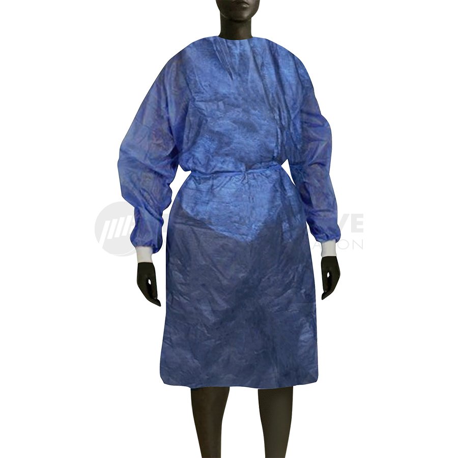 Isolation Dispsoable Gown – Pack of 10 – Riz Safety