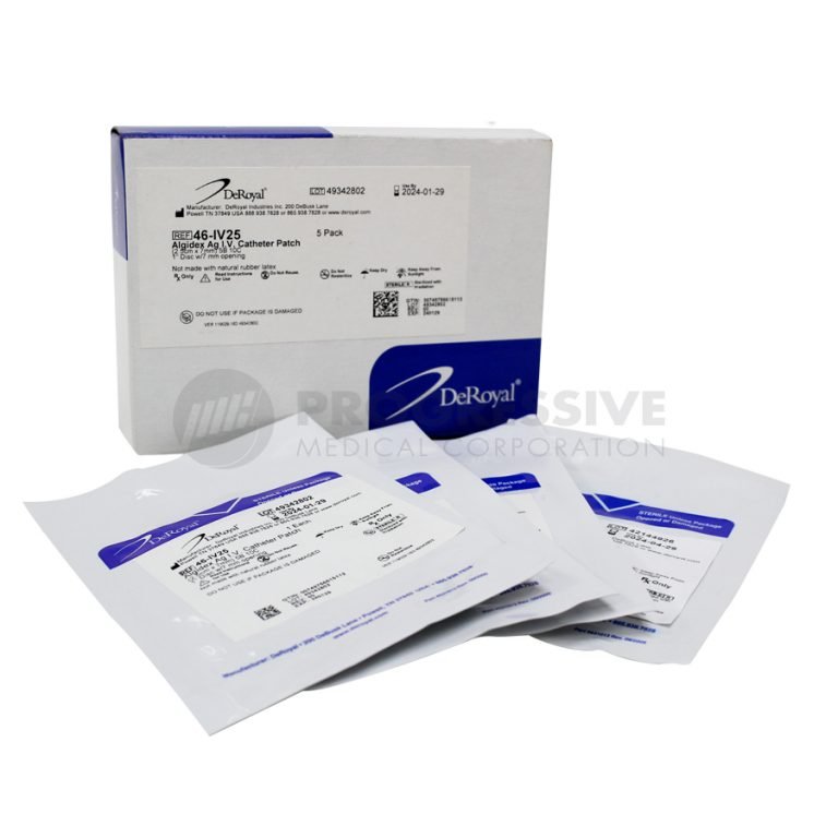 DeRoyal Algidex Ag I.V. Catheter Patch – Progressive Medical Corporation